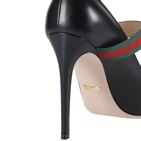 gucci white pumps|black Gucci high heels.